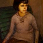 GINO MARZOCCHI - Ritratto di bambina, 1929