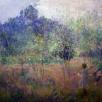 Plinio Nomellini - Campagna Fiorita o Aprile, 1910